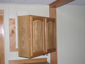 Hidden Breaker Box Behind Hinged Cabinet